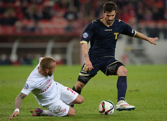 Football. Russian Premier League. Torpedo vs. Spartak