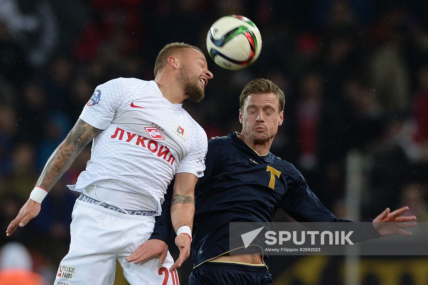 Football. Russian Premier League. Torpedo vs. Spartak