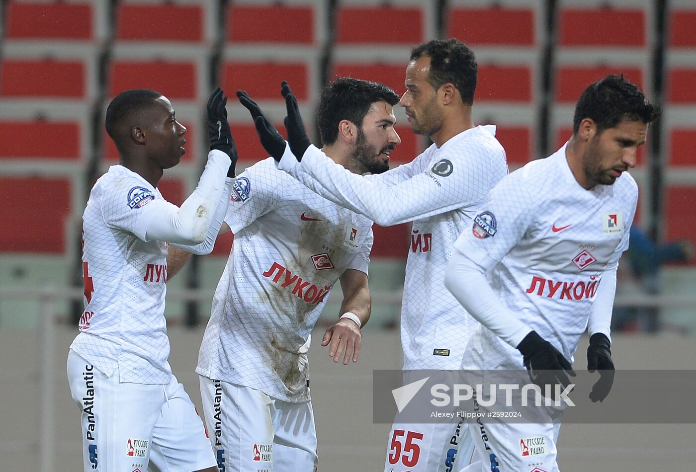 Football. Russian Premier League. Torpedo vs. Spartak
