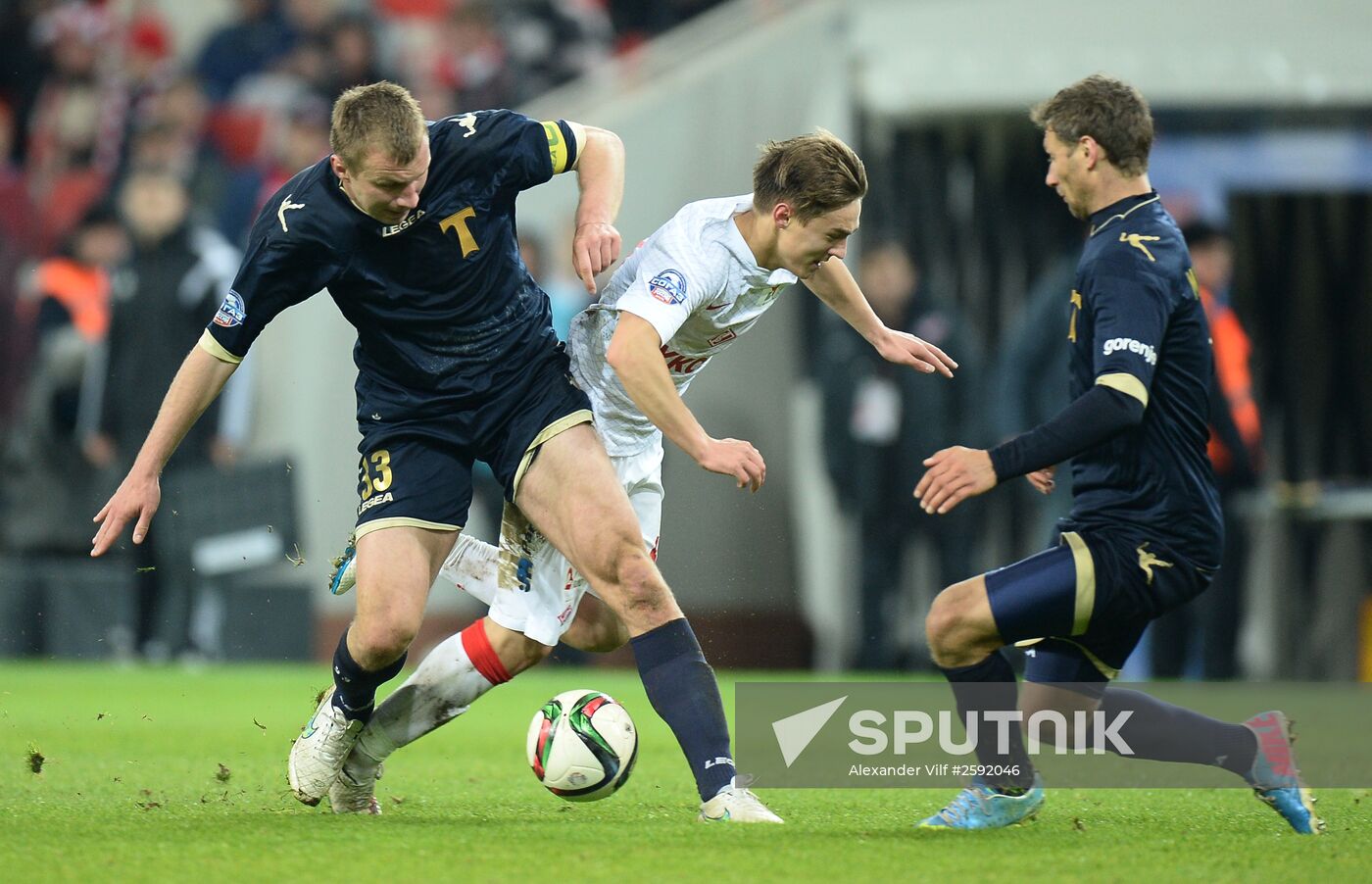 Football. Russian Premiere League. Torpedo vs. Spartak