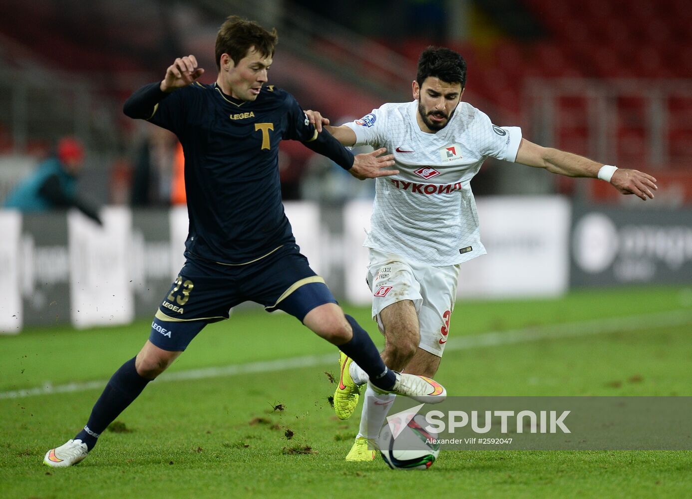 Football. Russian Premiere League. Torpedo vs. Spartak