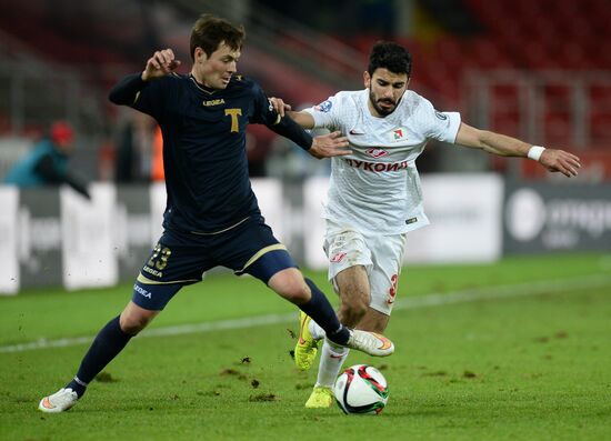 Football. Russian Premiere League. Torpedo vs. Spartak