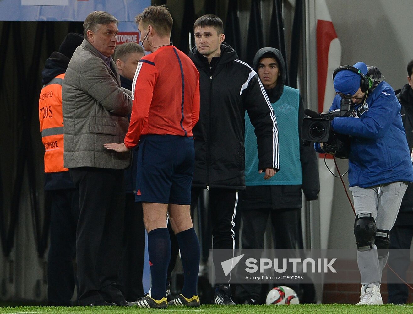 Football. Russian Premiere League. Torpedo vs. Spartak