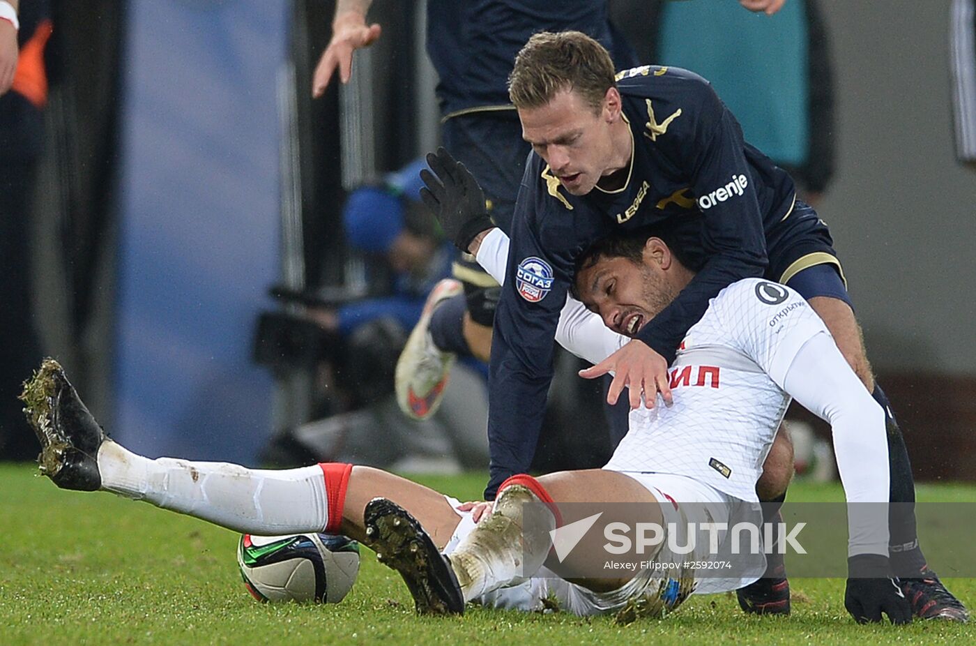 Football. Russian Premiere League. Torpedo vs. Spartak