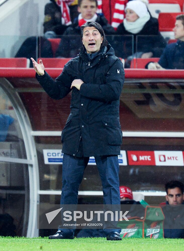 Football. Russian Premiere League. Torpedo vs. Spartak