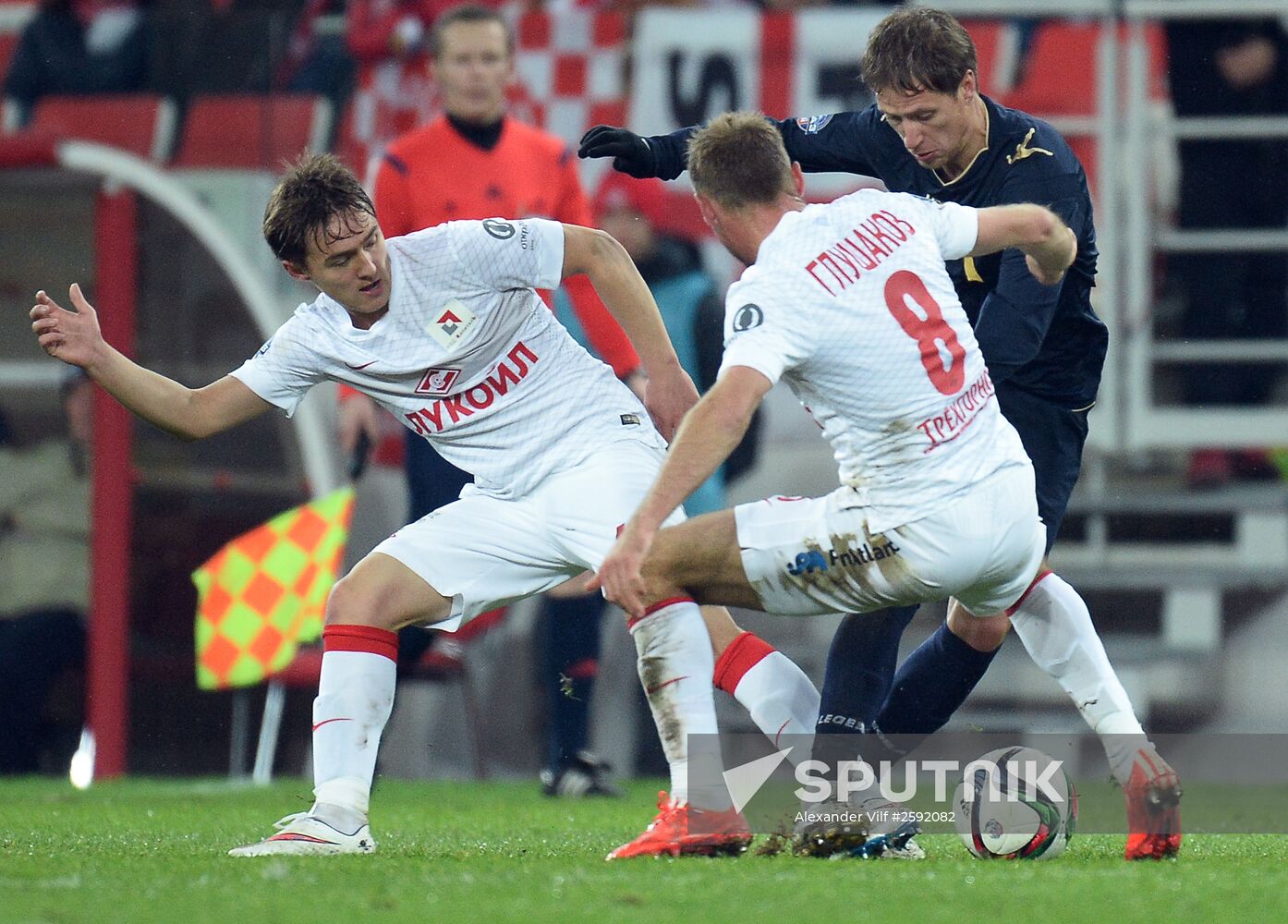 Football. Russian Premiere League. Torpedo vs. Spartak