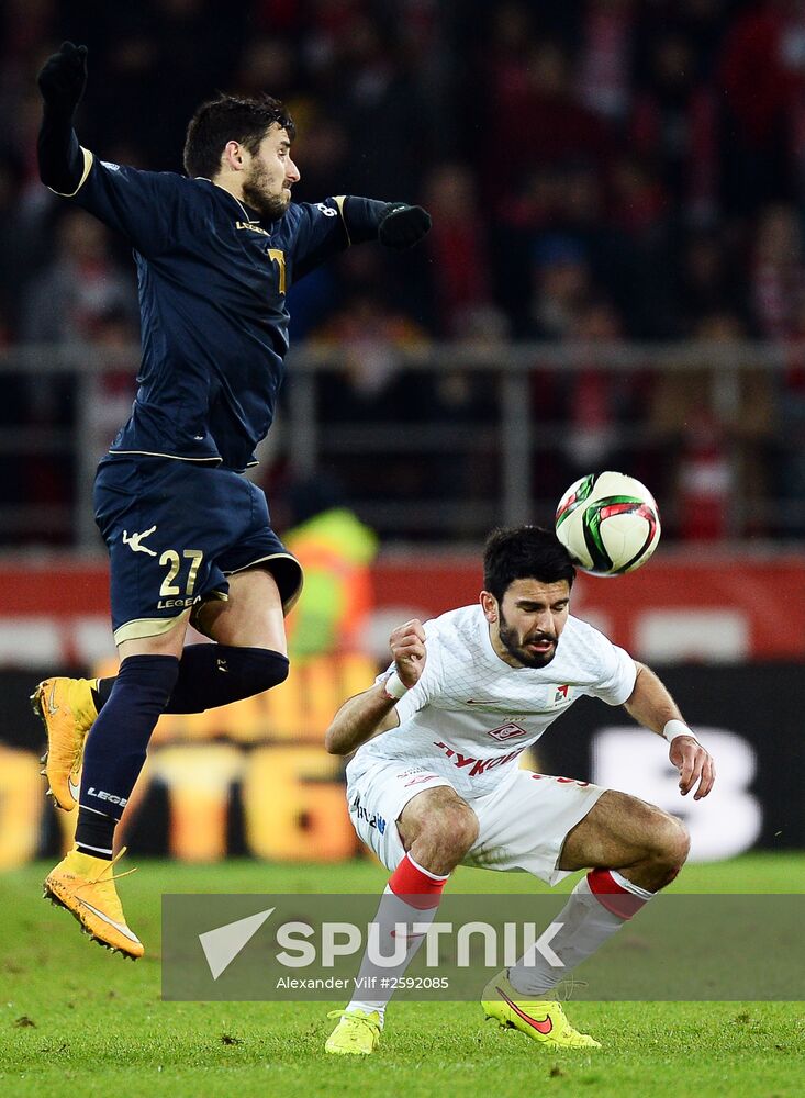 Football. Russian Premiere League. Torpedo vs. Spartak