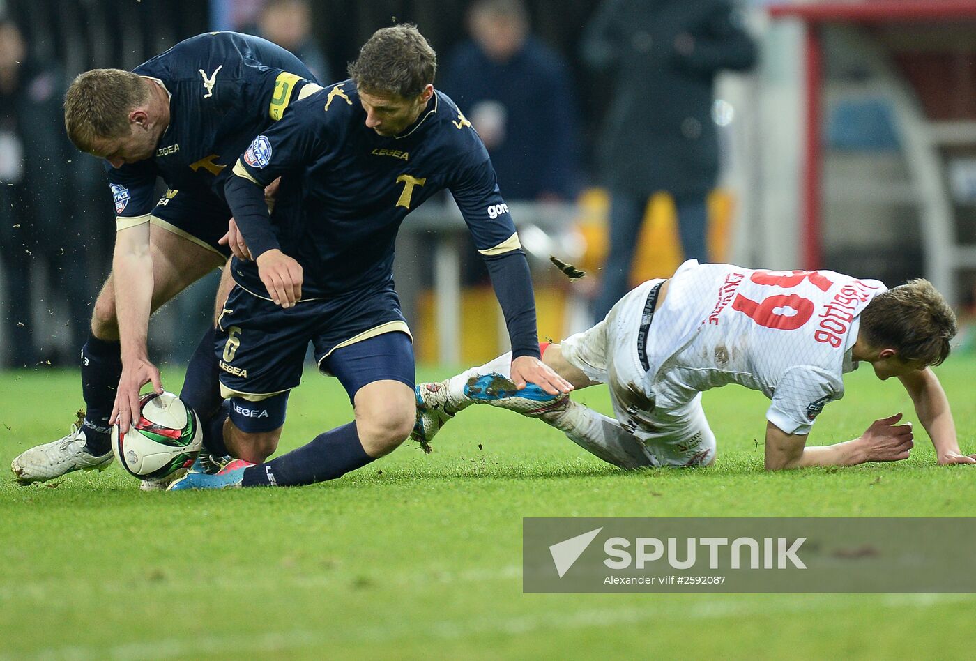 Football. Russian Premiere League. Torpedo vs. Spartak