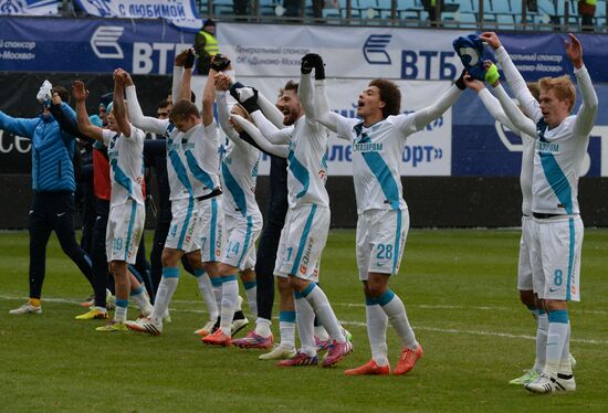 Russian Football Premier League. Dynamo vs. Zenit