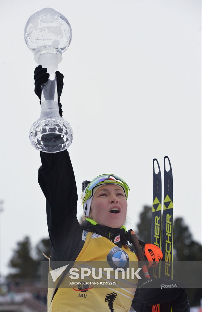 2014–15 Biathlon World Cup – World Cup 9. Women's mass start