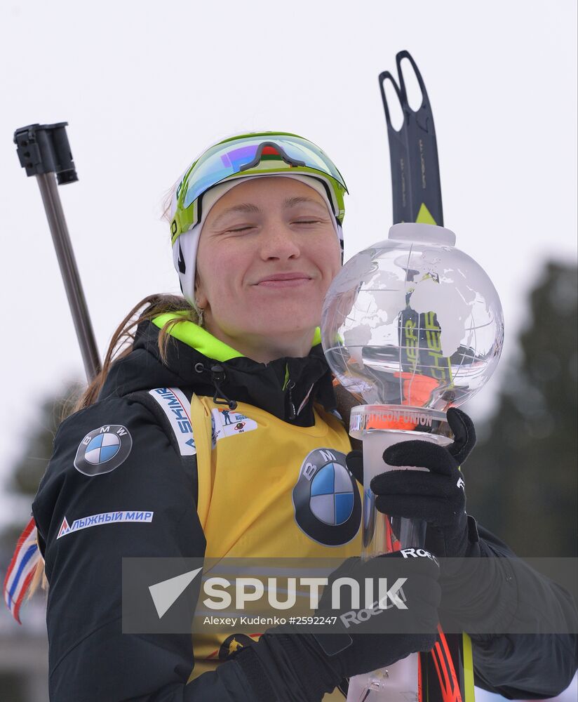 2014–15 Biathlon World Cup – World Cup 9. Women's mass start