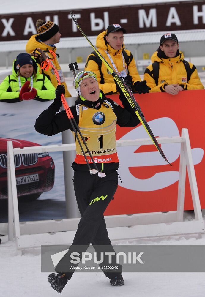 2014–15 Biathlon World Cup – World Cup 9. Women's mass start