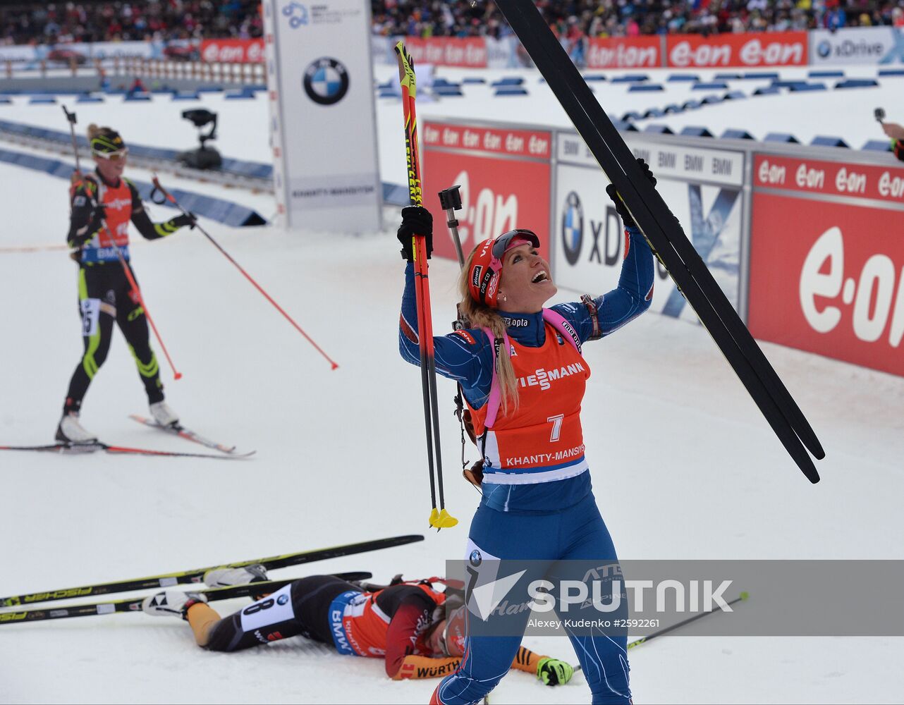 2014–15 Biathlon World Cup – World Cup 9. Women's mass start