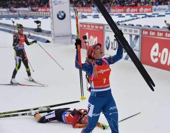 2014–15 Biathlon World Cup – World Cup 9. Women's mass start