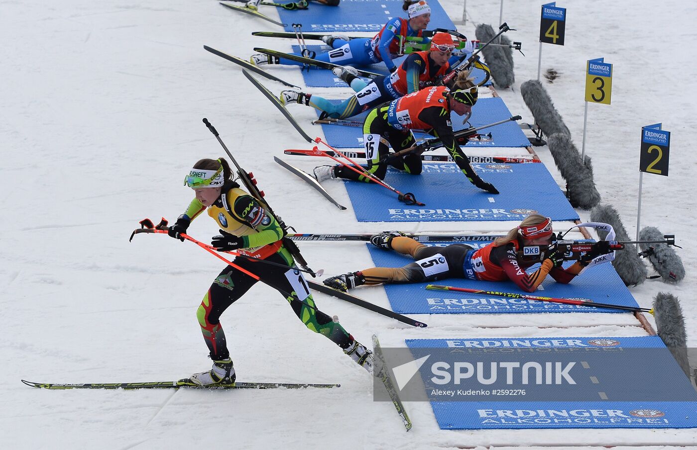 2014–15 Biathlon World Cup – World Cup 9. Women's mass start