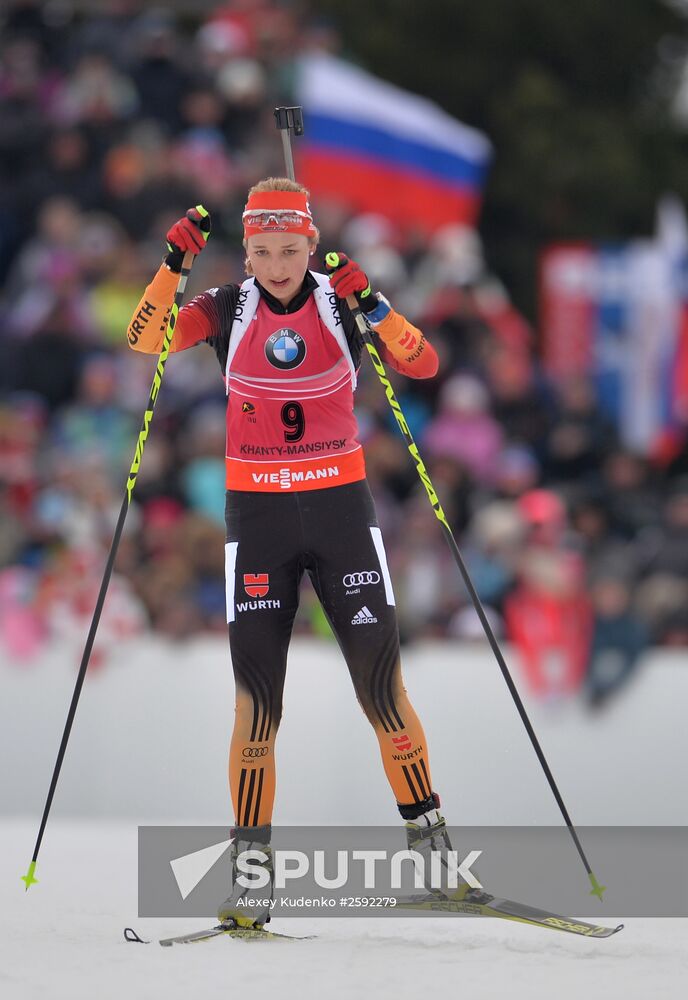 2014–15 Biathlon World Cup – World Cup 9. Women's mass start