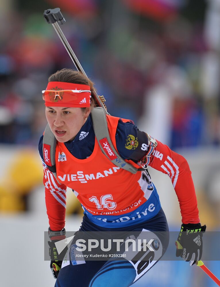 2014–15 Biathlon World Cup – World Cup 9. Women's mass start