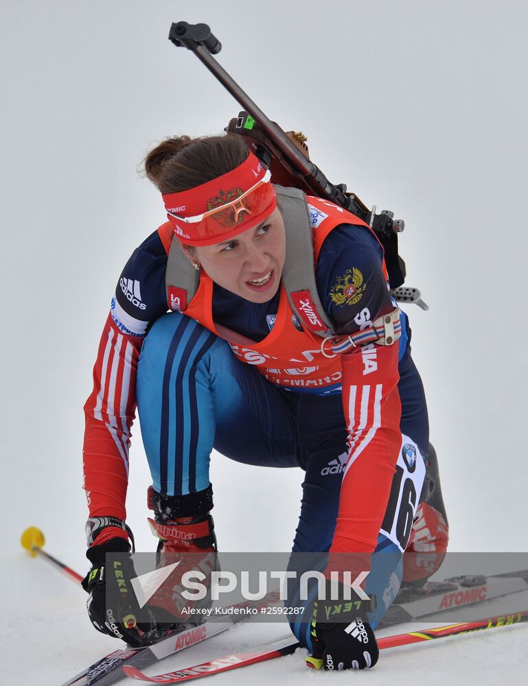 2014–15 Biathlon World Cup – World Cup 9. Women's mass start