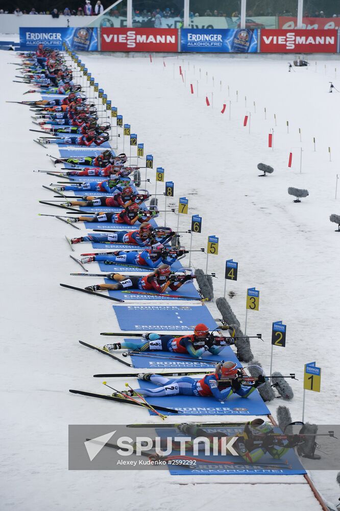 2014–15 Biathlon World Cup – World Cup 9. Women's mass start