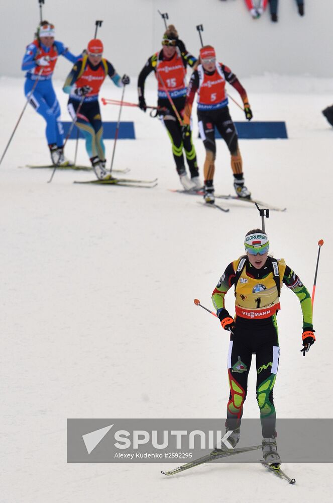 2014–15 Biathlon World Cup – World Cup 9. Women's mass start