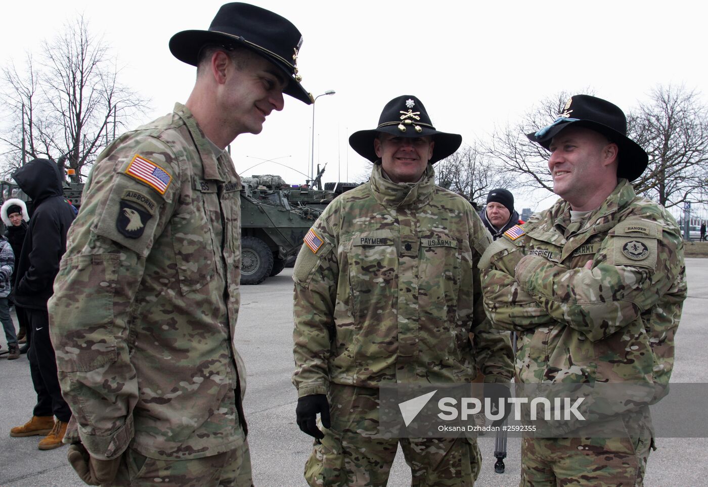 Dragoon Ride US Army convoy in Latvia