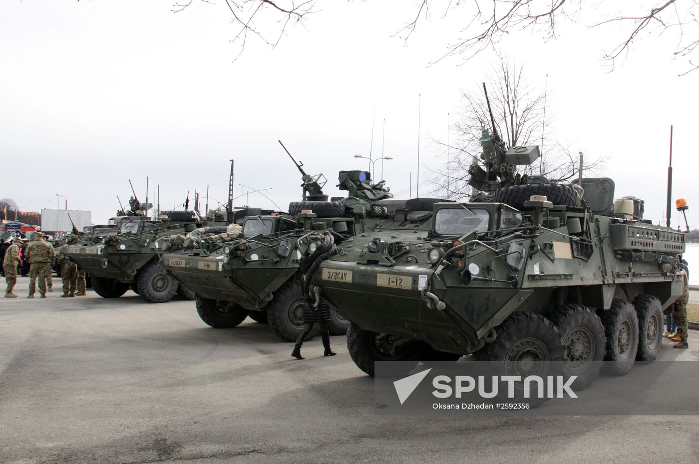 Dragoon Ride US Army convoy in Latvia