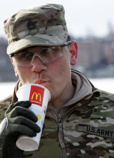 Dragoon Ride US Army convoy in Latvia