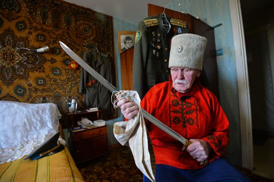 Great Patriotic War veteran Mikhail Rezepin