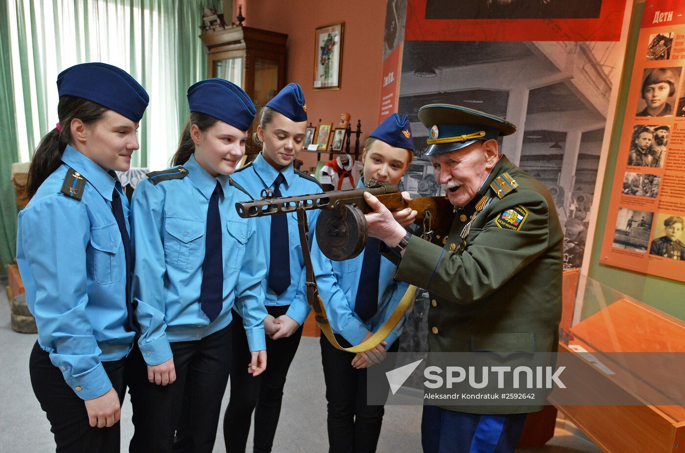 Veteran of Great Patriotic War Mikhail Rezepin