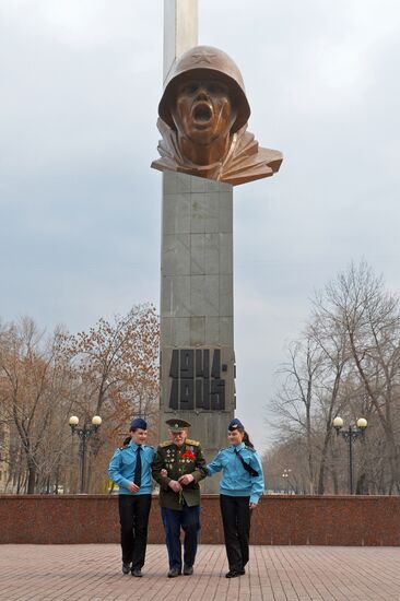 Veteran of Great Patriotic War Mikhail Rezepin