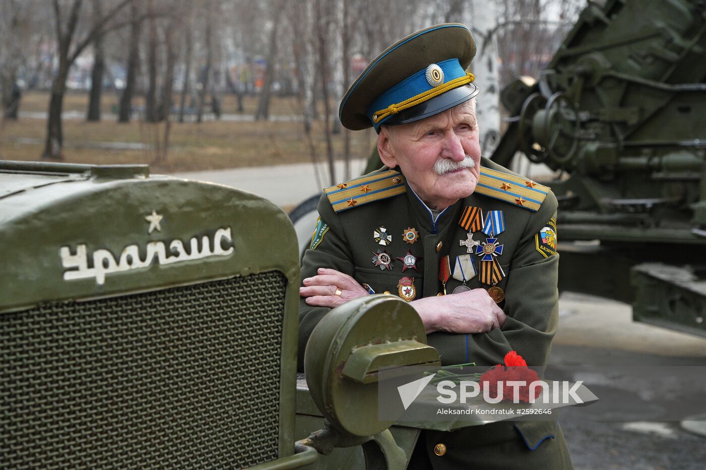 Veteran of Great Patriotic War Mikhail Rezepin