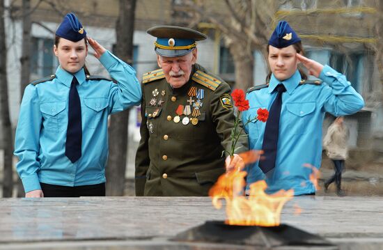 Veteran of Great Patriotic War Mikhail Rezepin