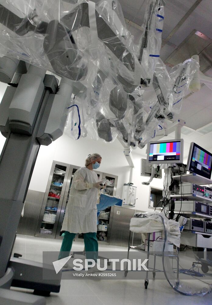 Da Vinci Surgical System treats patient in Vladivostok