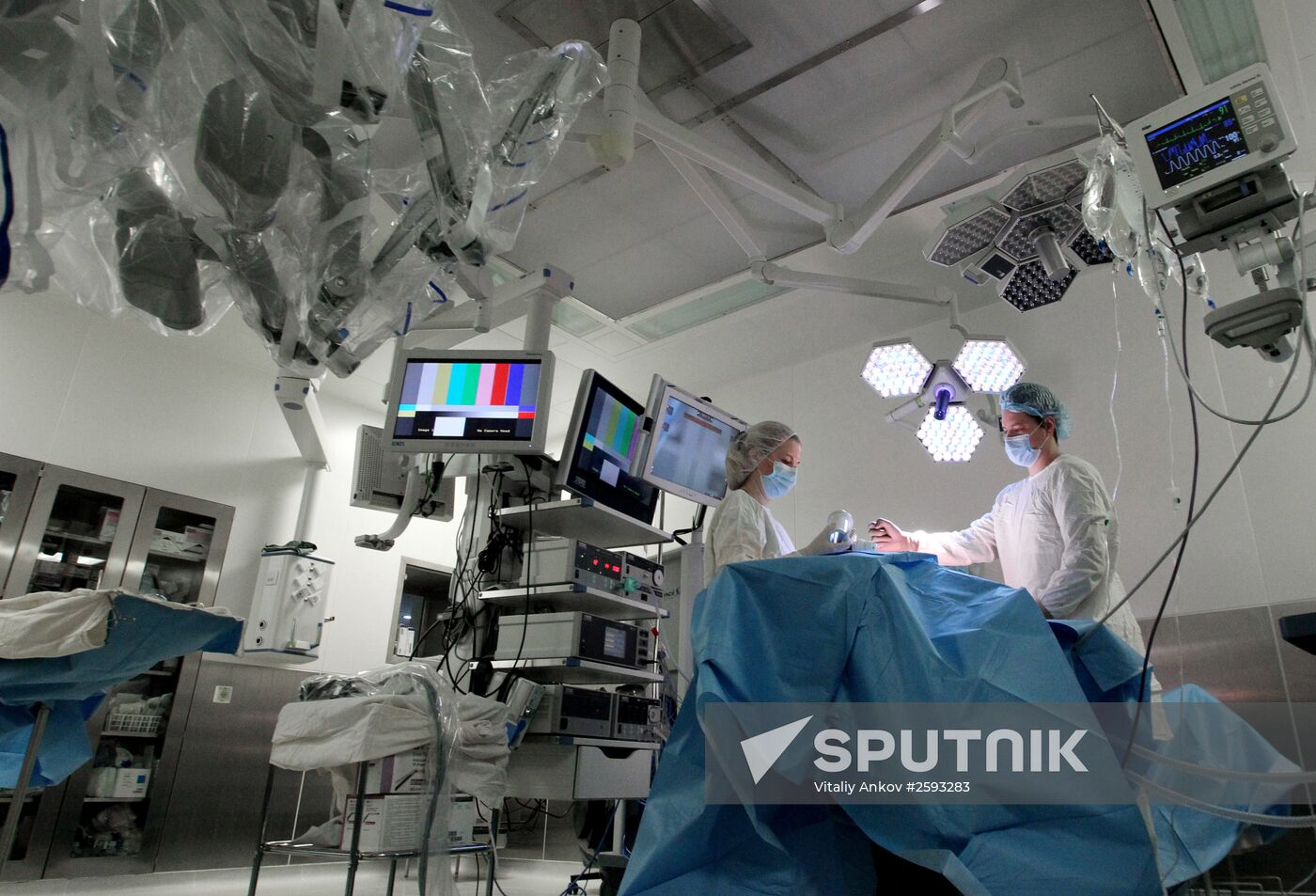 Da Vinci Surgical System treats patient in Vladivostok