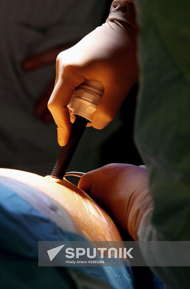 Da Vinci Surgical System treats patient in Vladivostok