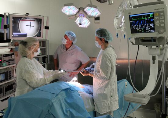 Da Vinci Surgical System treats patient in Vladivostok