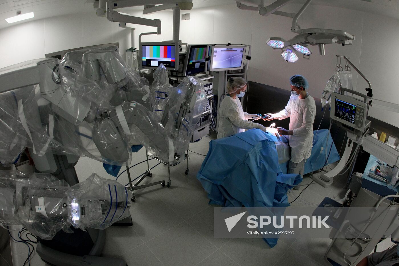Da Vinci Surgical System treats patient in Vladivostok