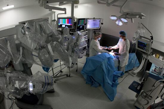 Da Vinci Surgical System treats patient in Vladivostok