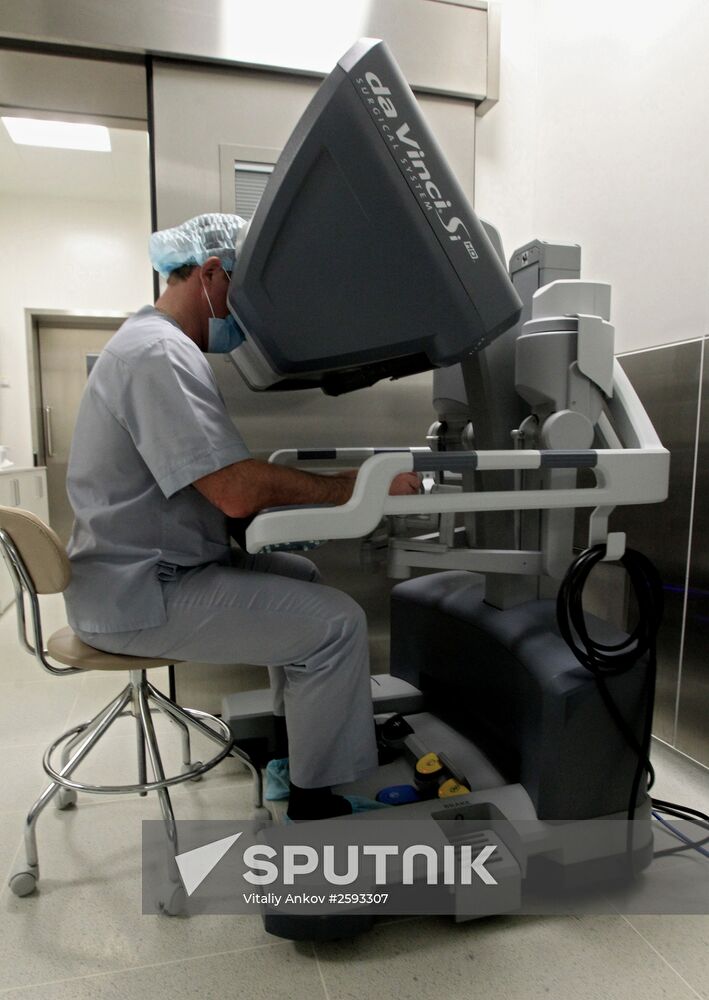 Da Vinci Surgical System treats patient in Vladivostok