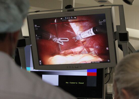 Da Vinci Surgical System treats patient in Vladivostok