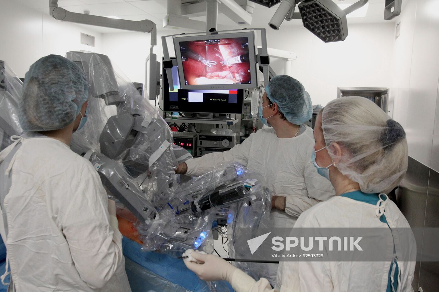 Da Vinci Surgical System treats patient in Vladivostok