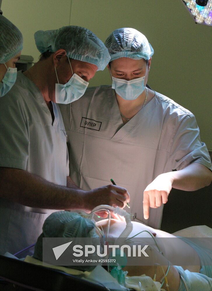 Da Vinci Surgical System treats patient in Vladivostok