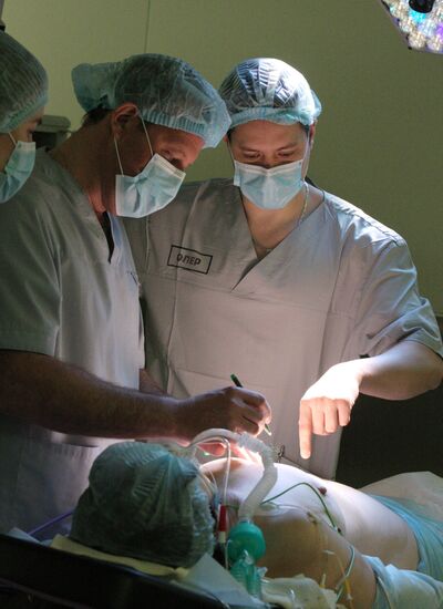 Da Vinci Surgical System treats patient in Vladivostok