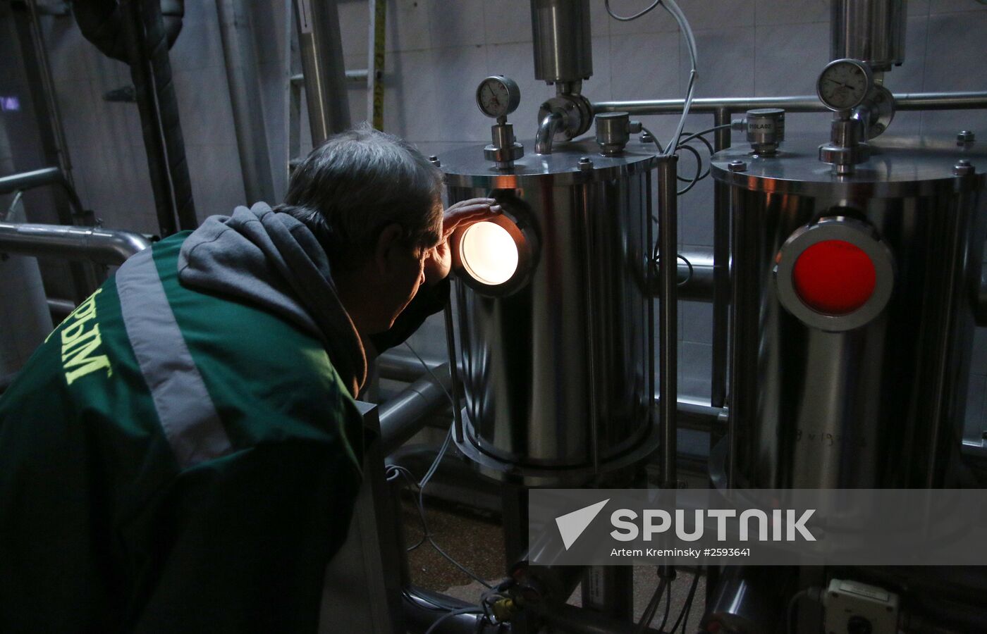 Krym brewing company in Simferopol