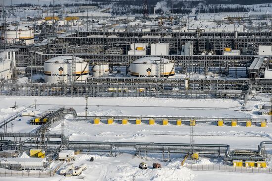 Vankor oil and gas field in Krasnoyarsk Territory
