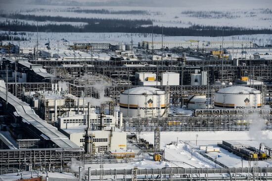Vankor oil and gas field in Krasnoyarsk Territory