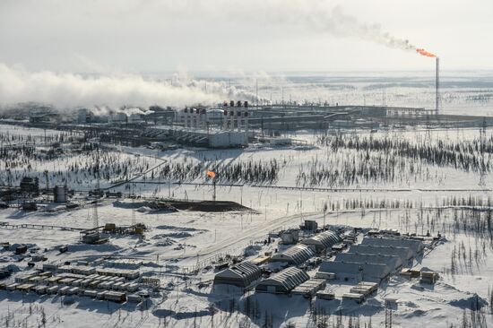 Vankor oil and gas field in Krasnoyarsk Territory