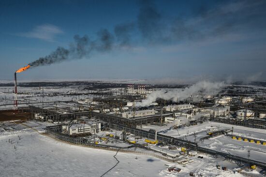 Vankor oil and gas field in Krasnoyarsk Territory