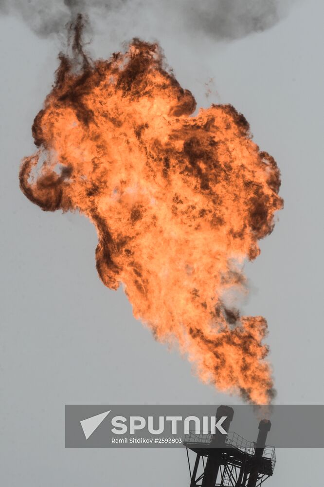 Vankor oil and gas field in Krasnoyarsk Territory