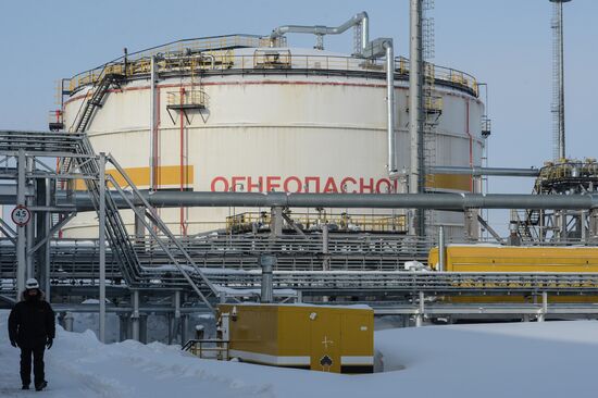 Vankor oil and gas field in Krasnoyarsk Territory